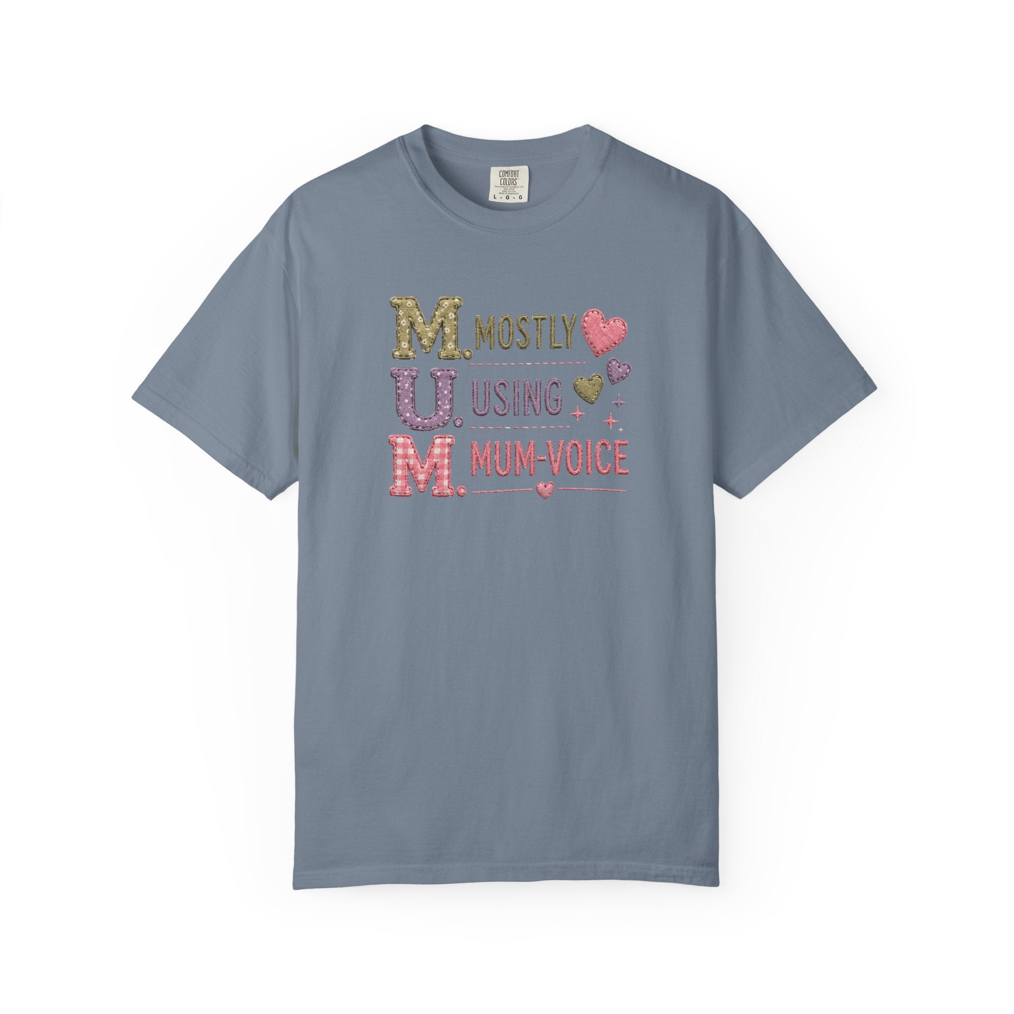 MUM Mostly Using Mum-Voice T-Shirt — Funny Mother's Day Mom Tee