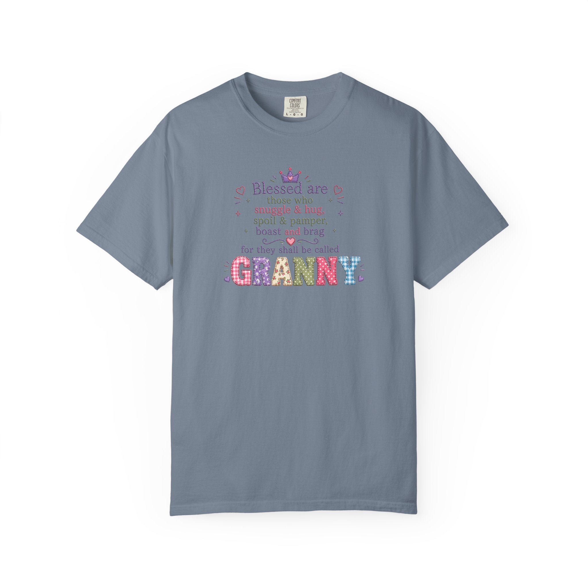 Granny Blessing T-Shirt — "Blessed are those who ... shall be called Granny" Gift Tee