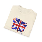 British Flag Watercolor T-Shirt – "Made in the UK" Pride Tee