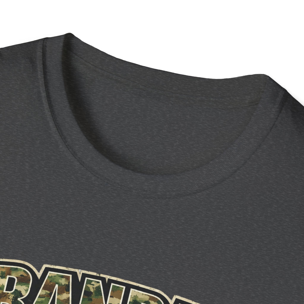 Granddad Camo T-Shirt — "Grandad's Little Troops" Personalized Kids Names