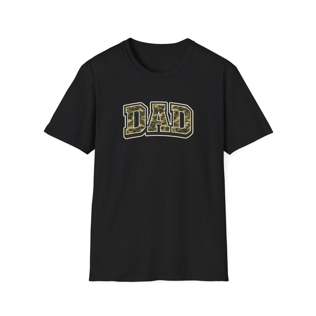 Dad Camo T‑Shirt — Military Camouflage 'DAD' Father's Day Tee