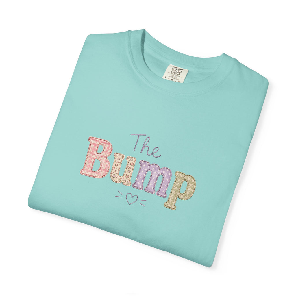 Maternity T-Shirt — 'The Bump' Pastel Vintage Graphic Tee