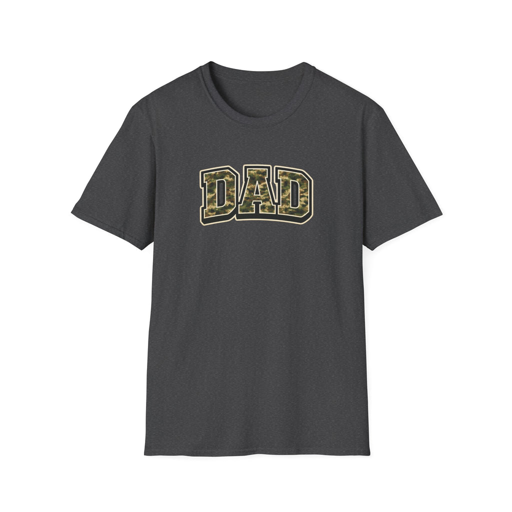 Dad Camo T‑Shirt — Military Camouflage 'DAD' Father's Day Tee