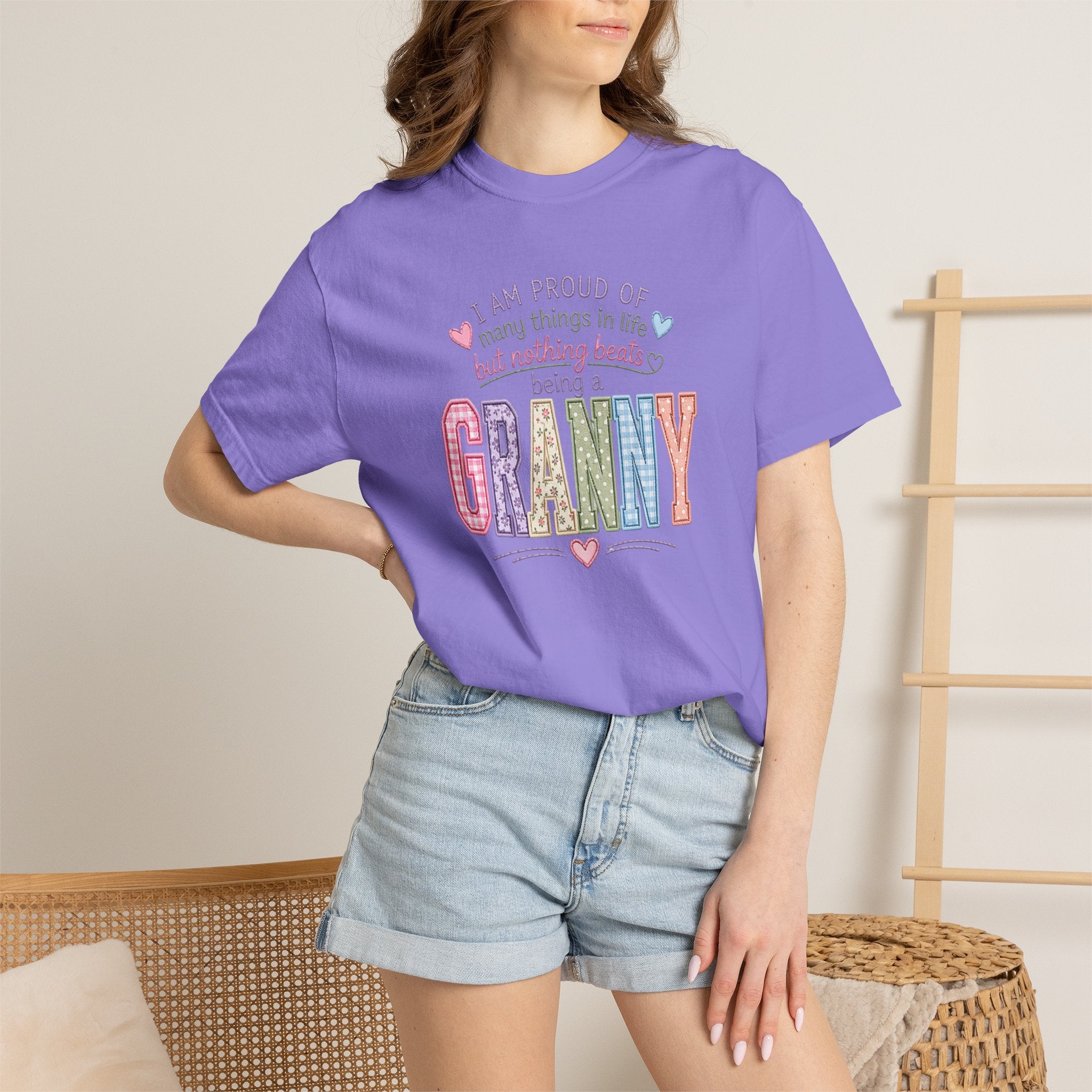 Granny Proud Tee — "I Am Proud of Many Things in Life But Nothing Beats Being a Granny"