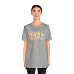 Nana Baby Blocks Tee — Personalized Grandmother Name Shirt