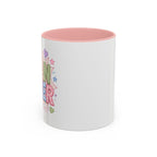 Accent Coffee Mug — Cute Pastel 'Gran Power' Inspirational Mug (11/15oz)