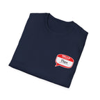 Hello Papa Speech Bubble T-Shirt – Cute Dad Gift for New Fathers & Father’s Day