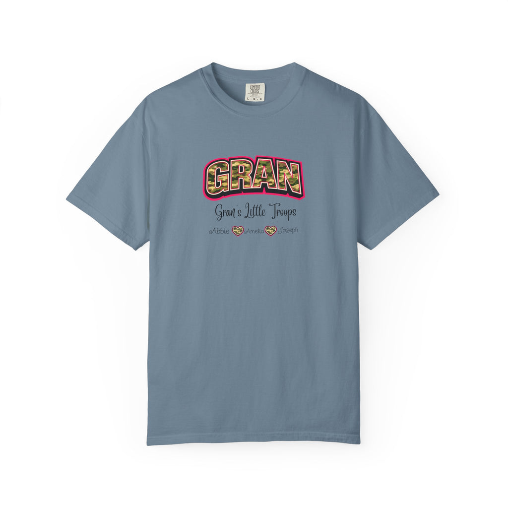 Gran Grandma T-Shirt — "Gran: Good a Little Trouble" Vintage Floral Tee