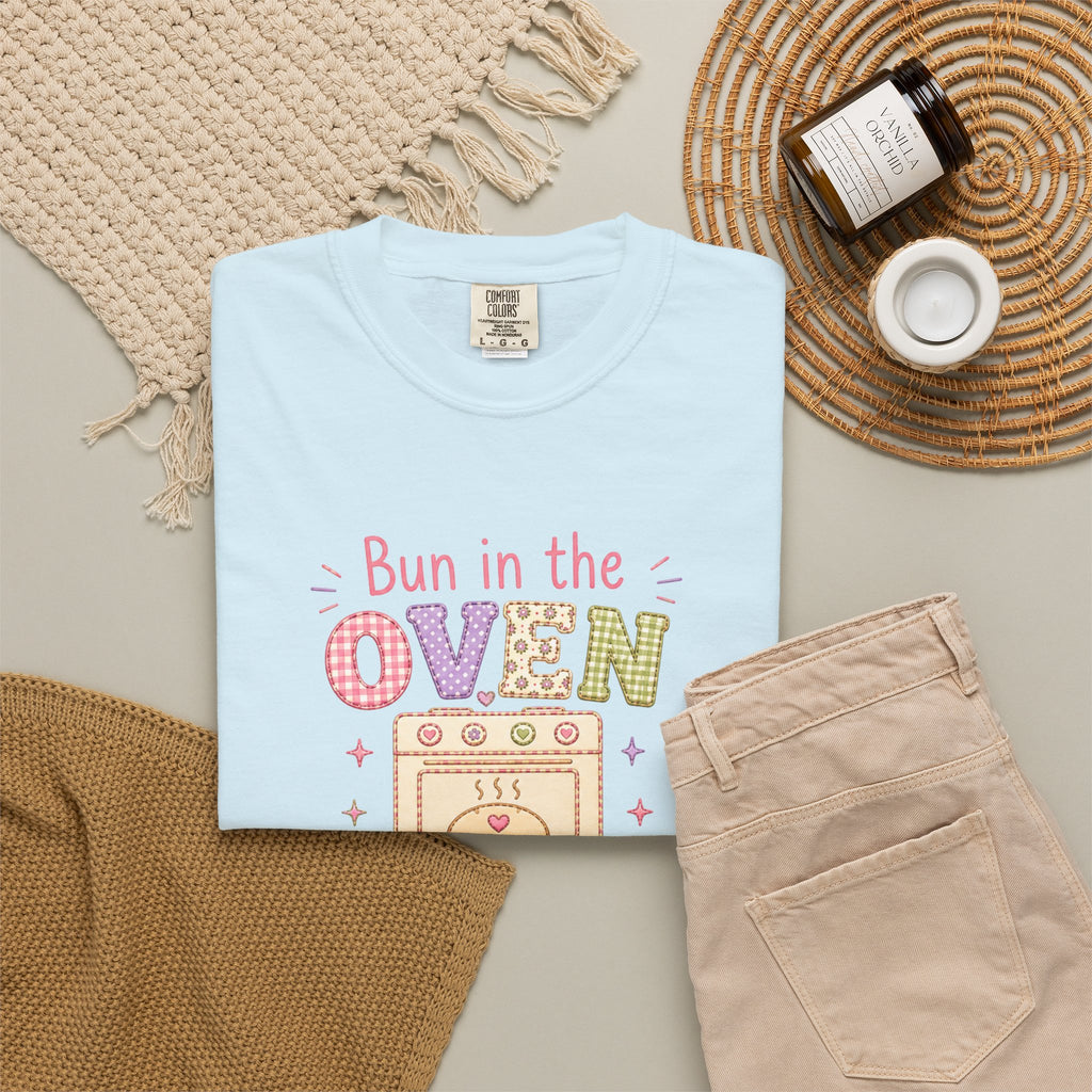 Bun in the Oven Tee — Cute Pregnancy Announcement T-Shirt