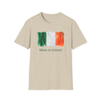 Made in Ireland T-Shirt — Watercolor Irish Flag Tee