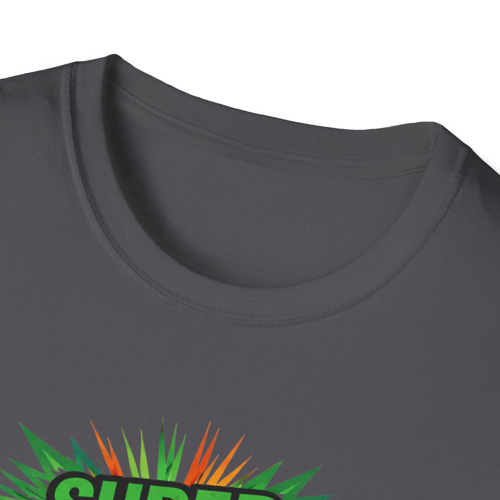 Super Grandpa Ireland Flag/Irish themed T-Shirt — Retro Comic Father's Day Gift