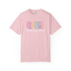 Grandma Pastel Rainbow T-Shirt — 'GRANDMA' Retro Lettering Tee