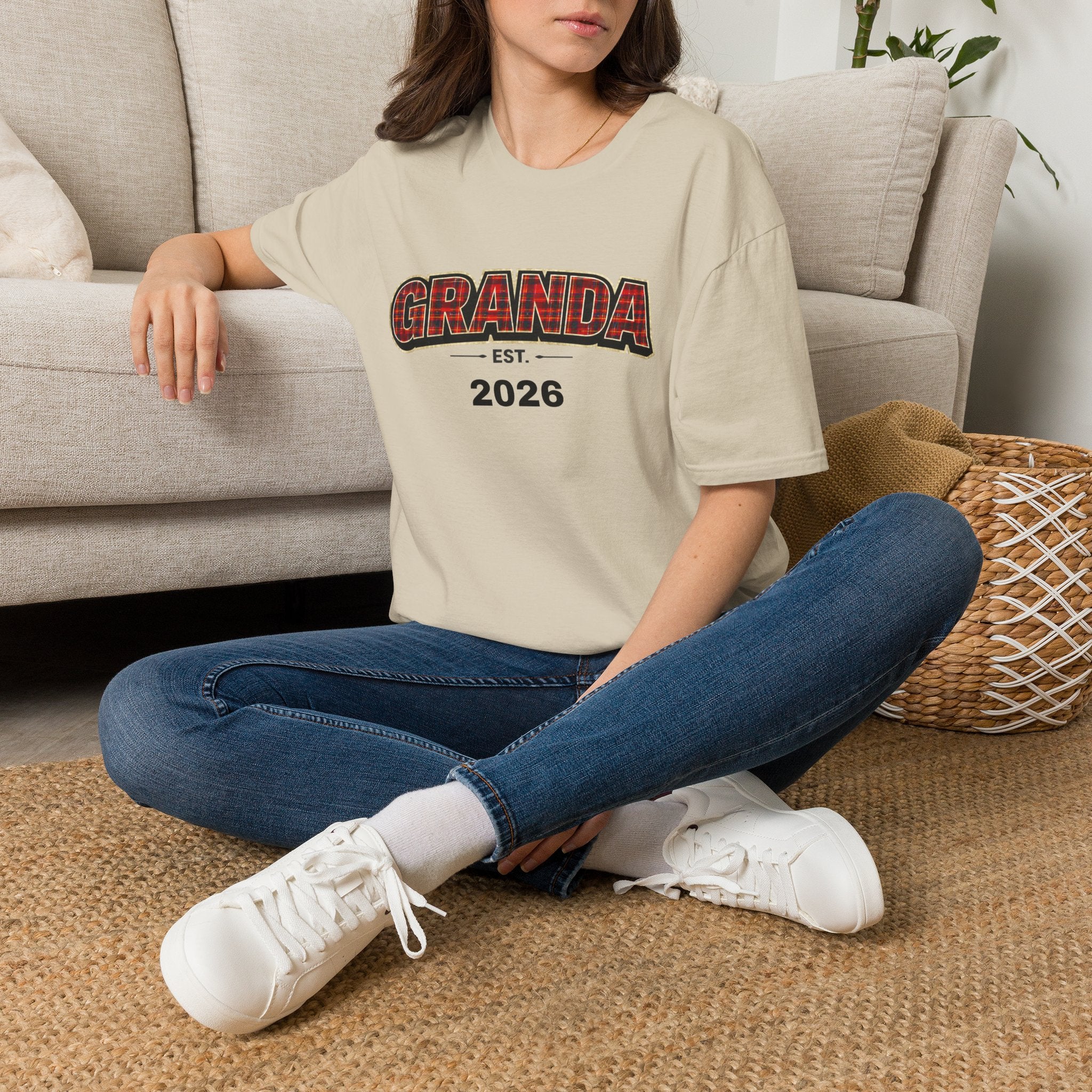 GRANPA Tartan Est- Personalised T-Shirt