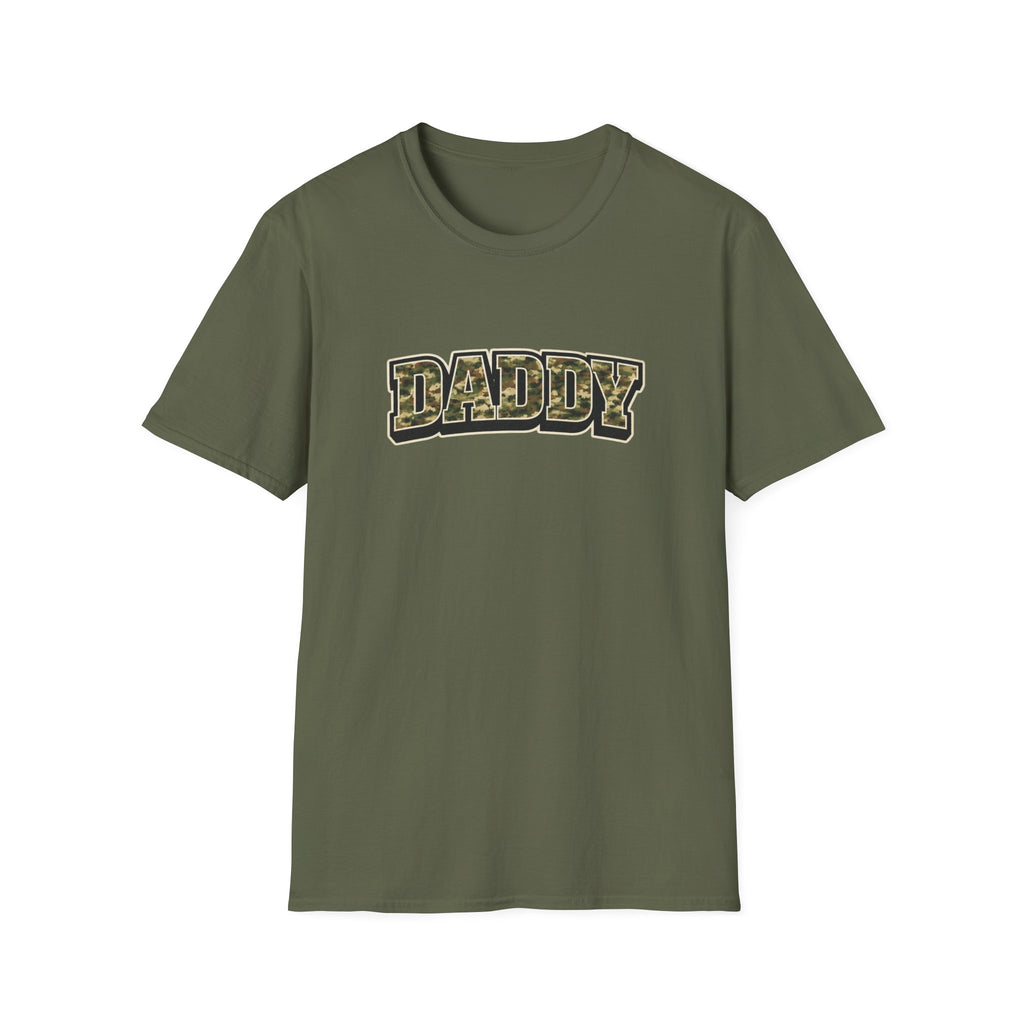 Daddy Camo T-Shirt — Military Camouflage Dad Tee for Father’s Day