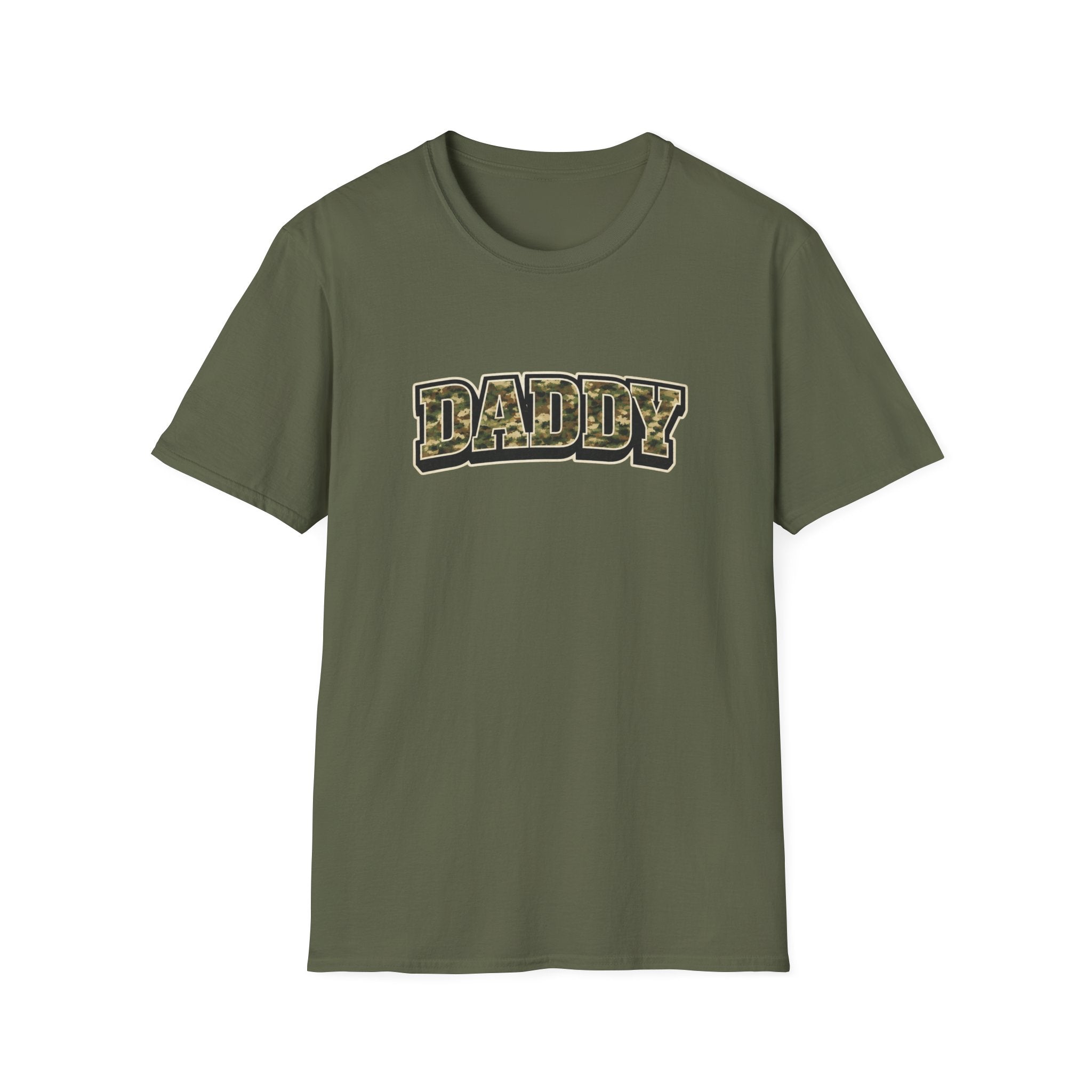 Daddy Camo T-Shirt — Military Camouflage Dad Tee for Father’s Day