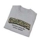 Grandpa Camo T-Shirt — "Grandpa Loves His Little Troops" Military Dad Gift