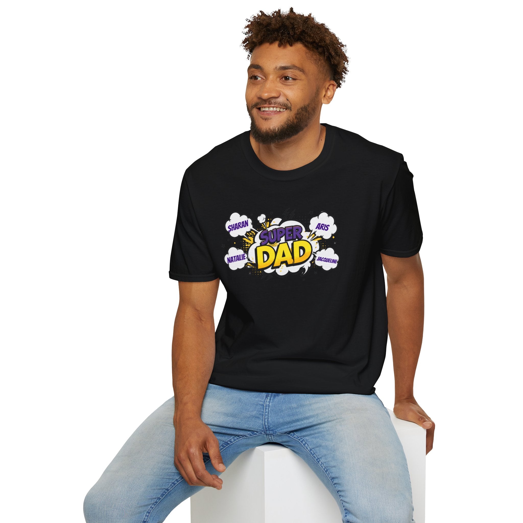 Super Dad Comic T-Shirt – Funny Father’s Day Gift