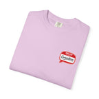 Hello Grandma Name Tag T-Shirt — Funny Retro "Hello, My Name Is Grandma" Tee