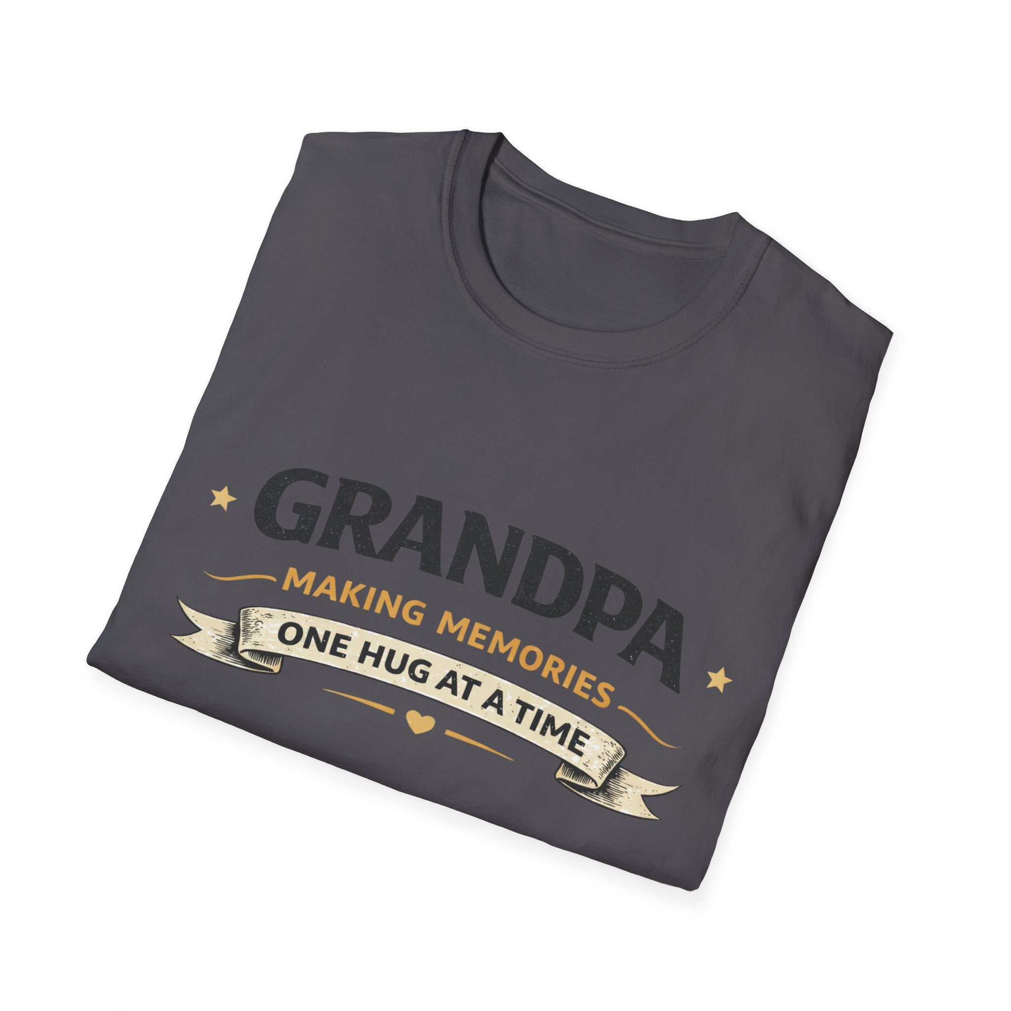 Grandpa Making Memories One Hug At A Time T-Shirt — Father's Day Gift