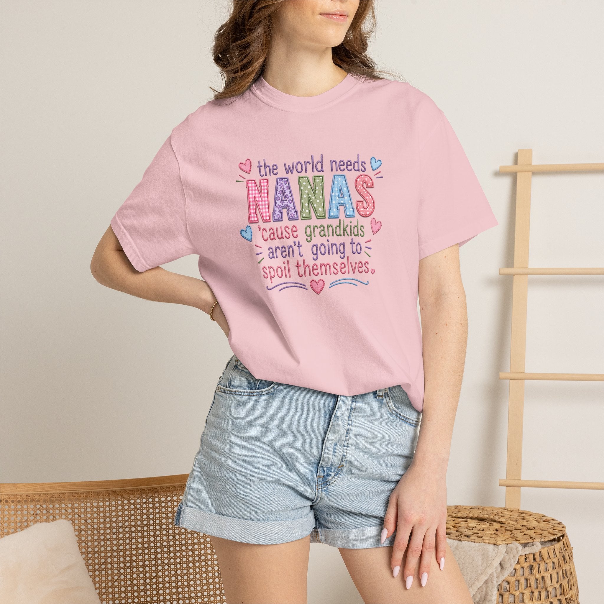 Nanas T-Shirt — "The World Needs Nanas" Cute Grandkids Gift Tee