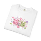MUM Heart Patch Graphic T-Shirt — Cute Floral Mother’s Day Gift
