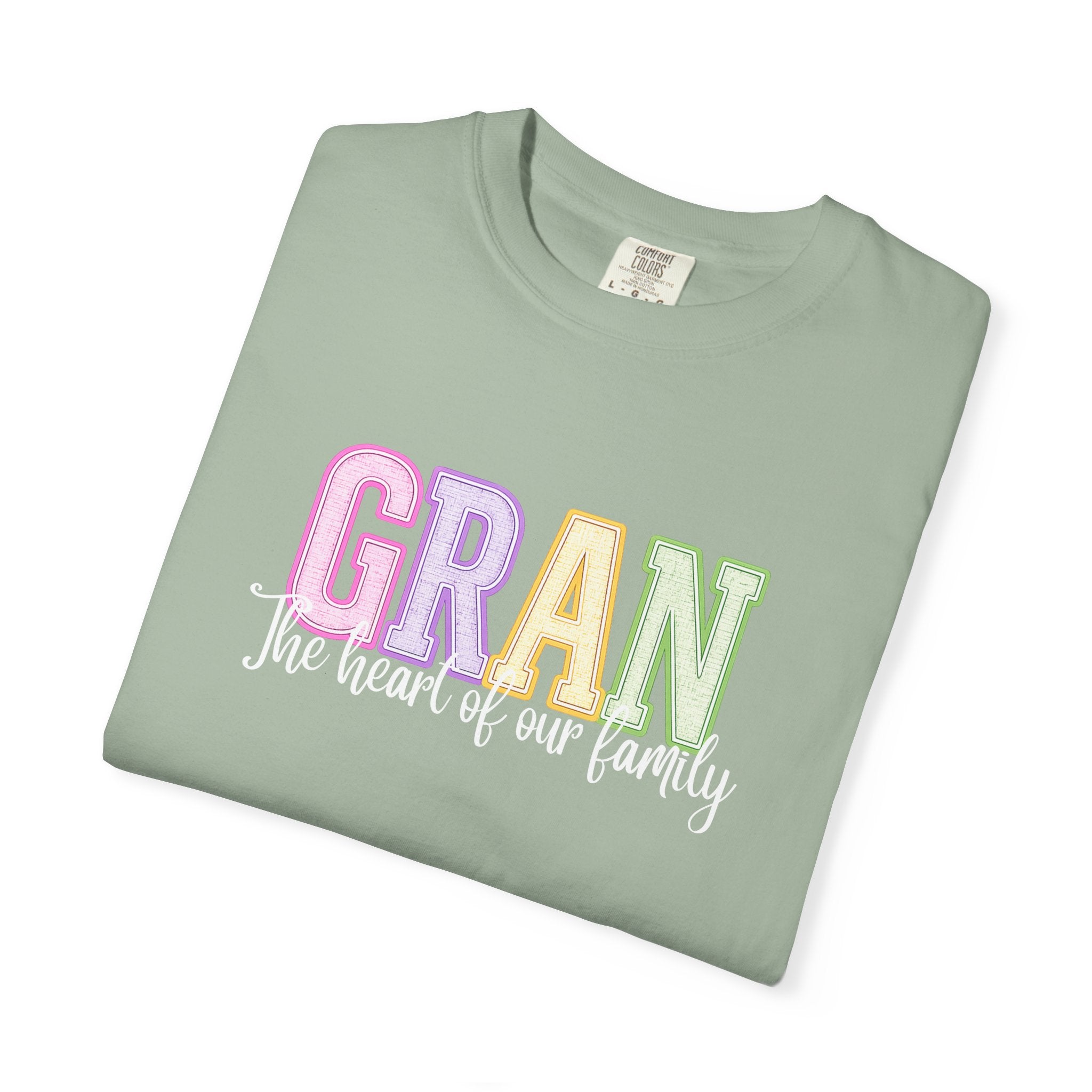 GRAN The Heart Of Our Family Tee