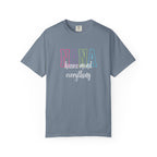 NANA Pastel Rainbow Tee — Grandma Gift T-Shirt
