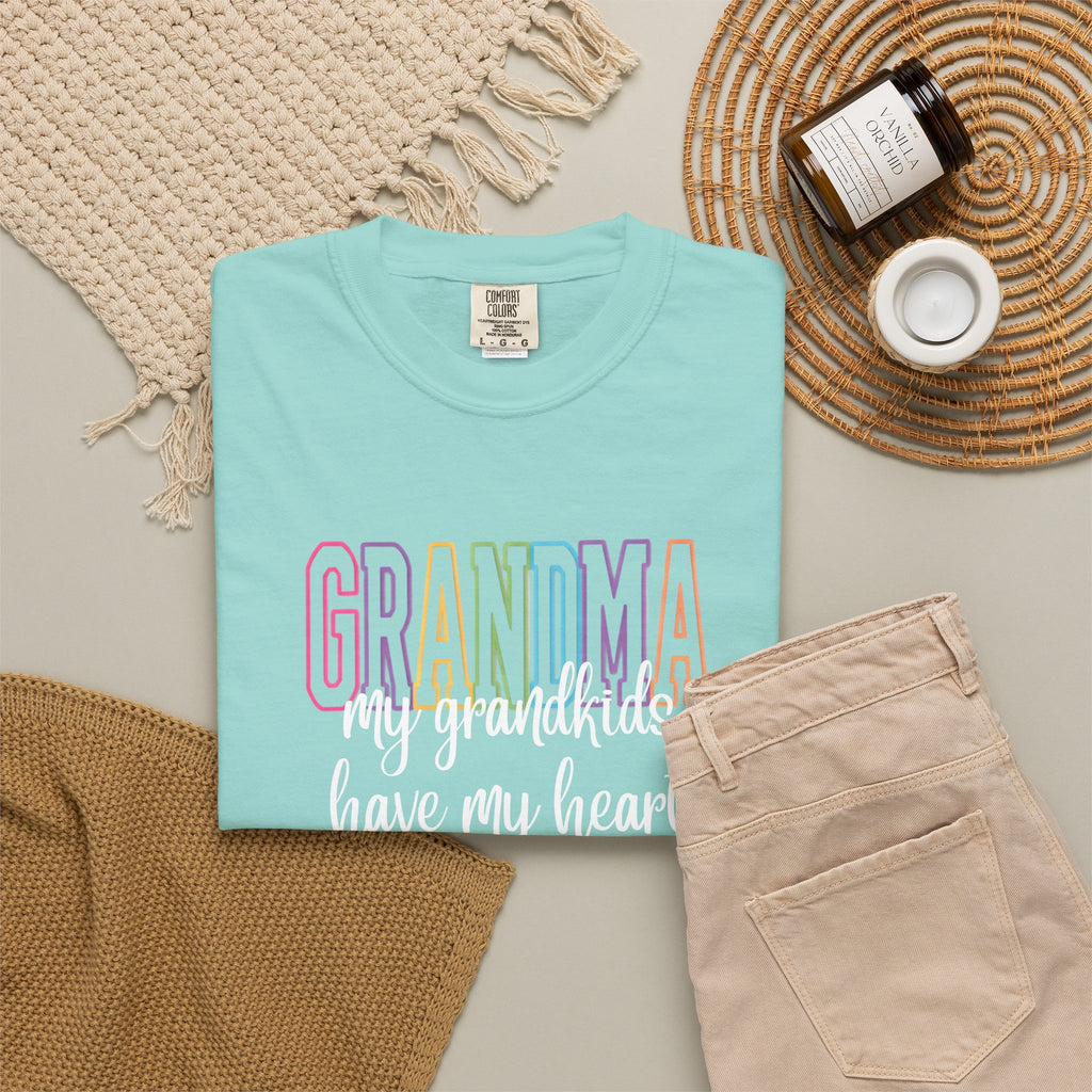 Grandma Pastel Rainbow T-Shirt — Cute Grandma Gift Tee