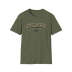 Granddad Est. 2026 T-Shirt — Camo Lettering Fathers Day Gift