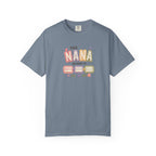 Nana Family Name T-Shirt — "This Nana Belongs To" Floral Grandma Gift