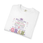 Gran Blessings T-Shirt — "Blessed are those who snuggle & hug... called GRAN"