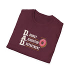Donut Acquisition Department T-Shirt – D.A.D. Funny Dad Shirt for Donut Lovers