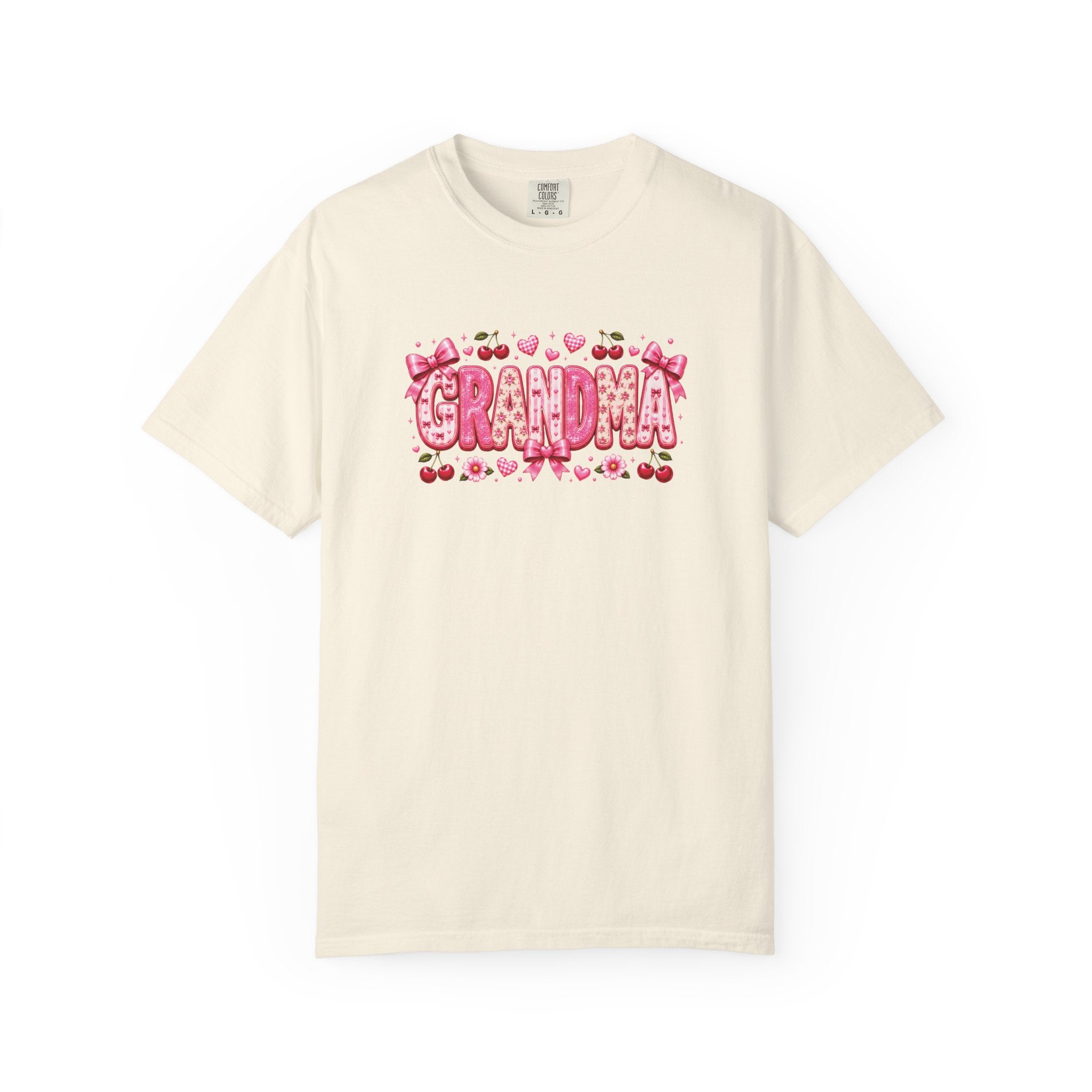 GRANDMA Floral Heart T-Shirt
