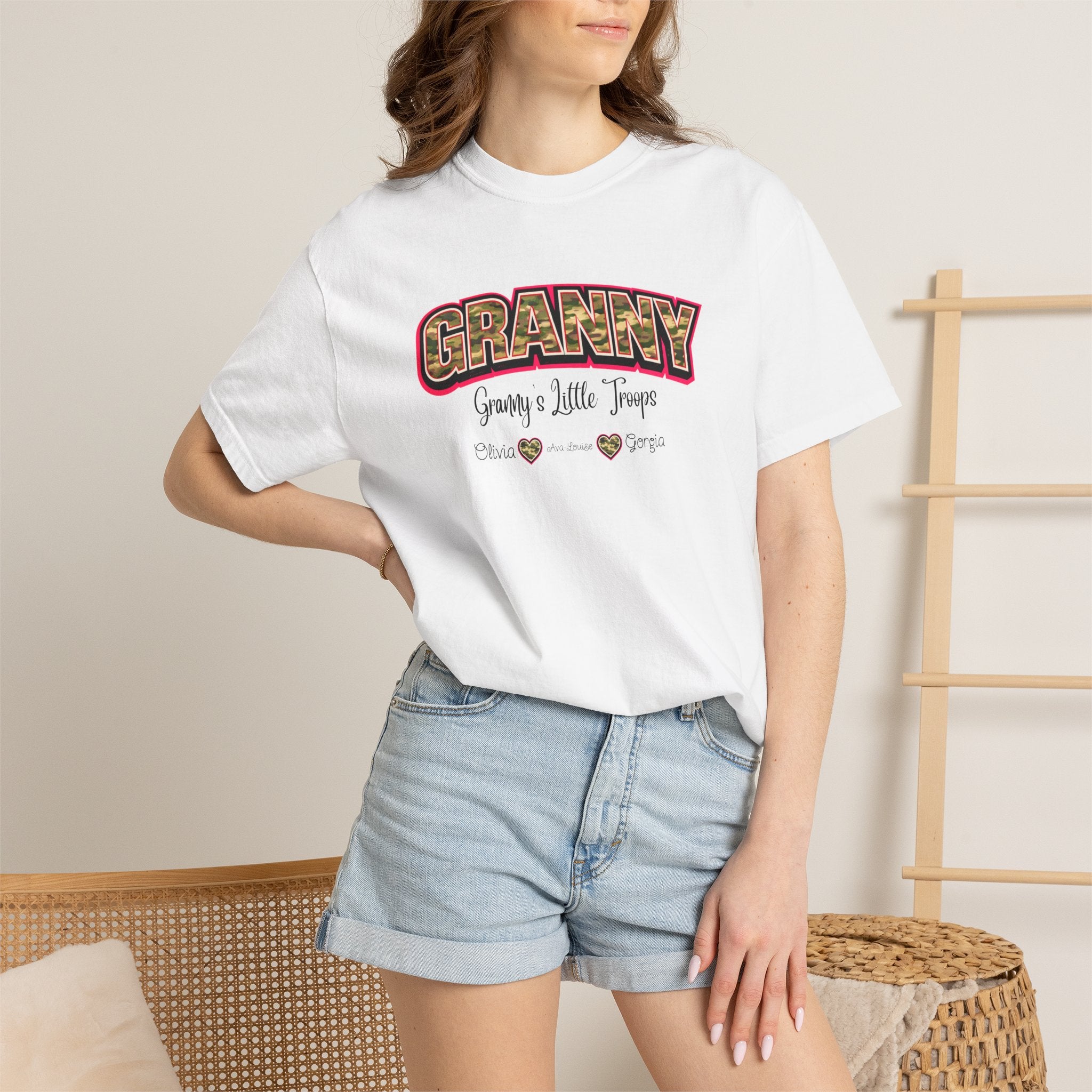 Granny Graphic T-Shirt — 'Granny & Little Trump' Retro Family Tee