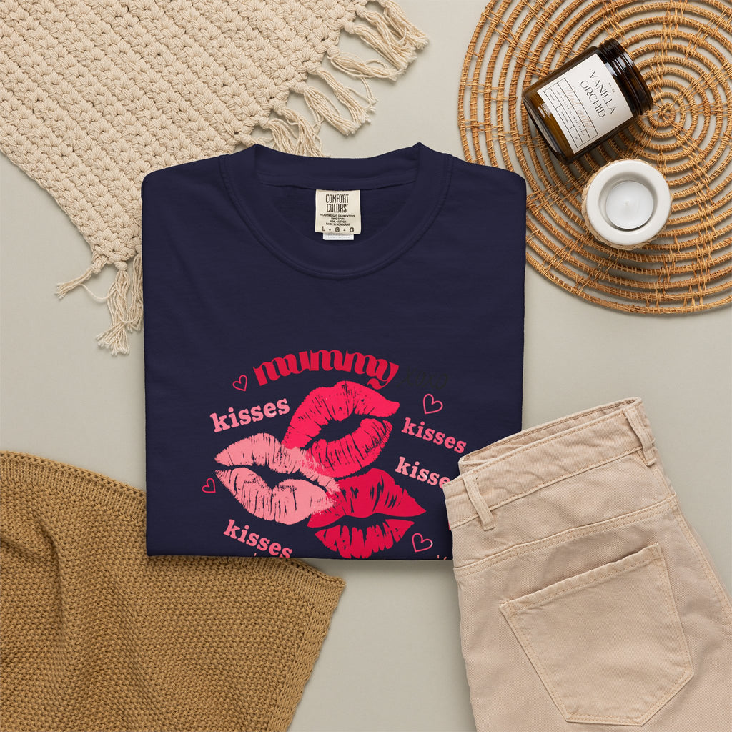 MUMMY — Mend Everything Kiss Print T-Shirt