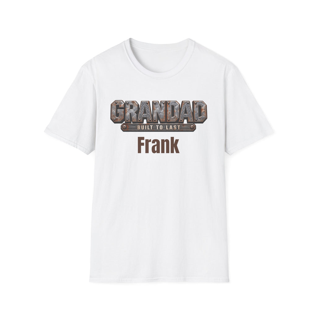 Grandad "Built to Last" T-Shirt — Personalise