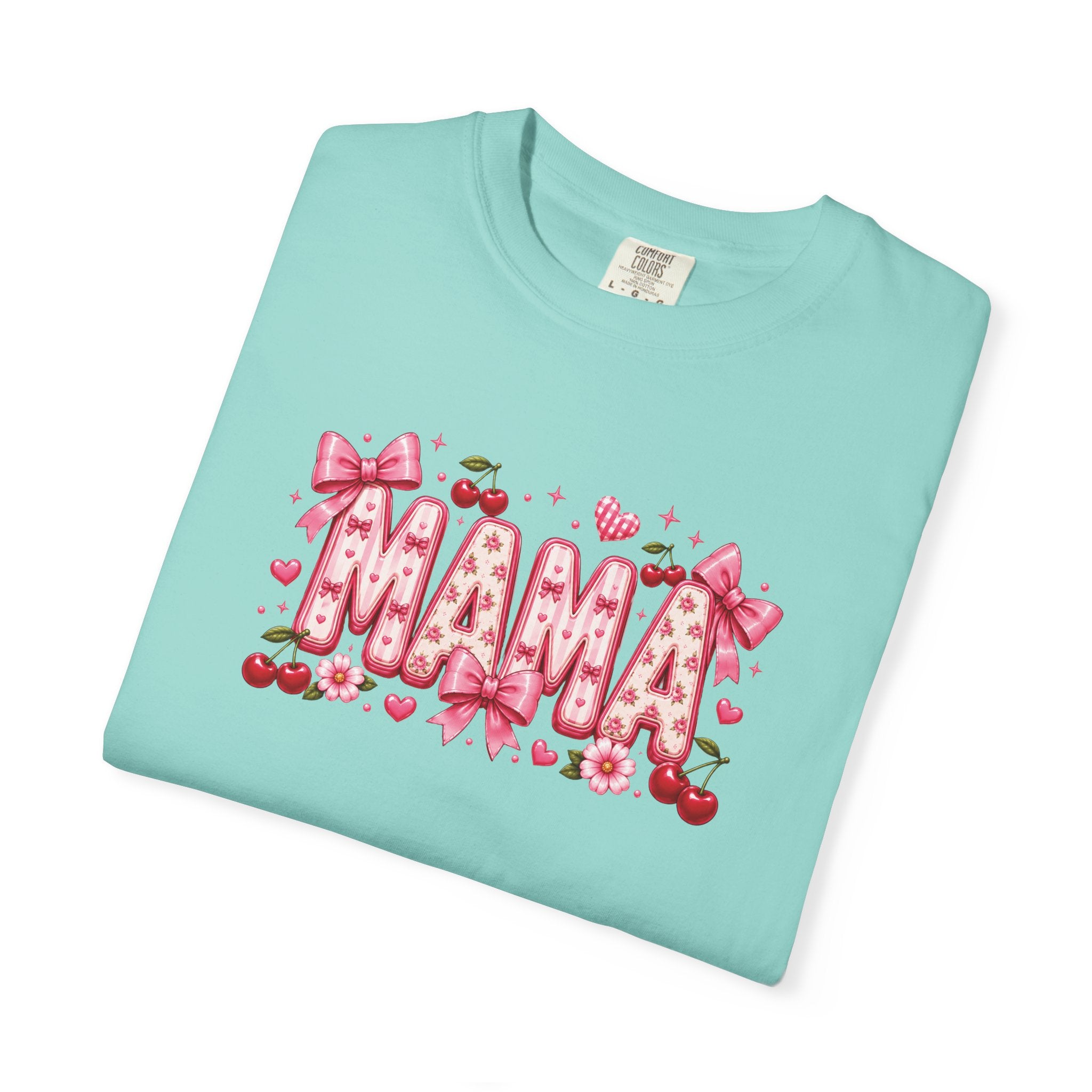 MAMA Floral Heart T-Shirt