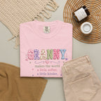 Granny Floral Graphic T-Shirt — "Granny makes the world a little softer, a little kinder, a little warmer"