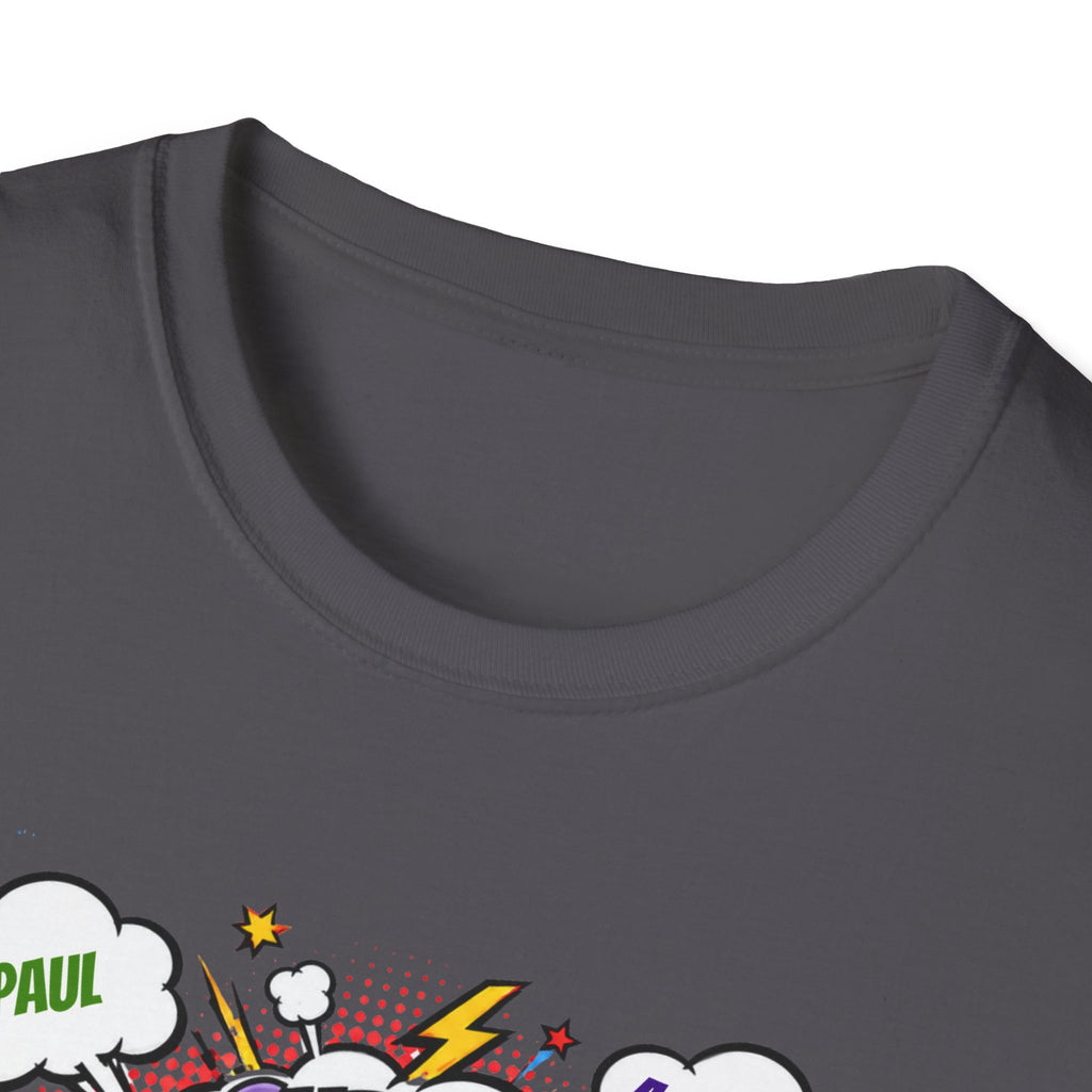 Super Papa Comic T-Shirt — Funny Father’s Day Gift