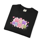 Mum Power T-Shirt — Cute Pink Heart Mothers Day Tee