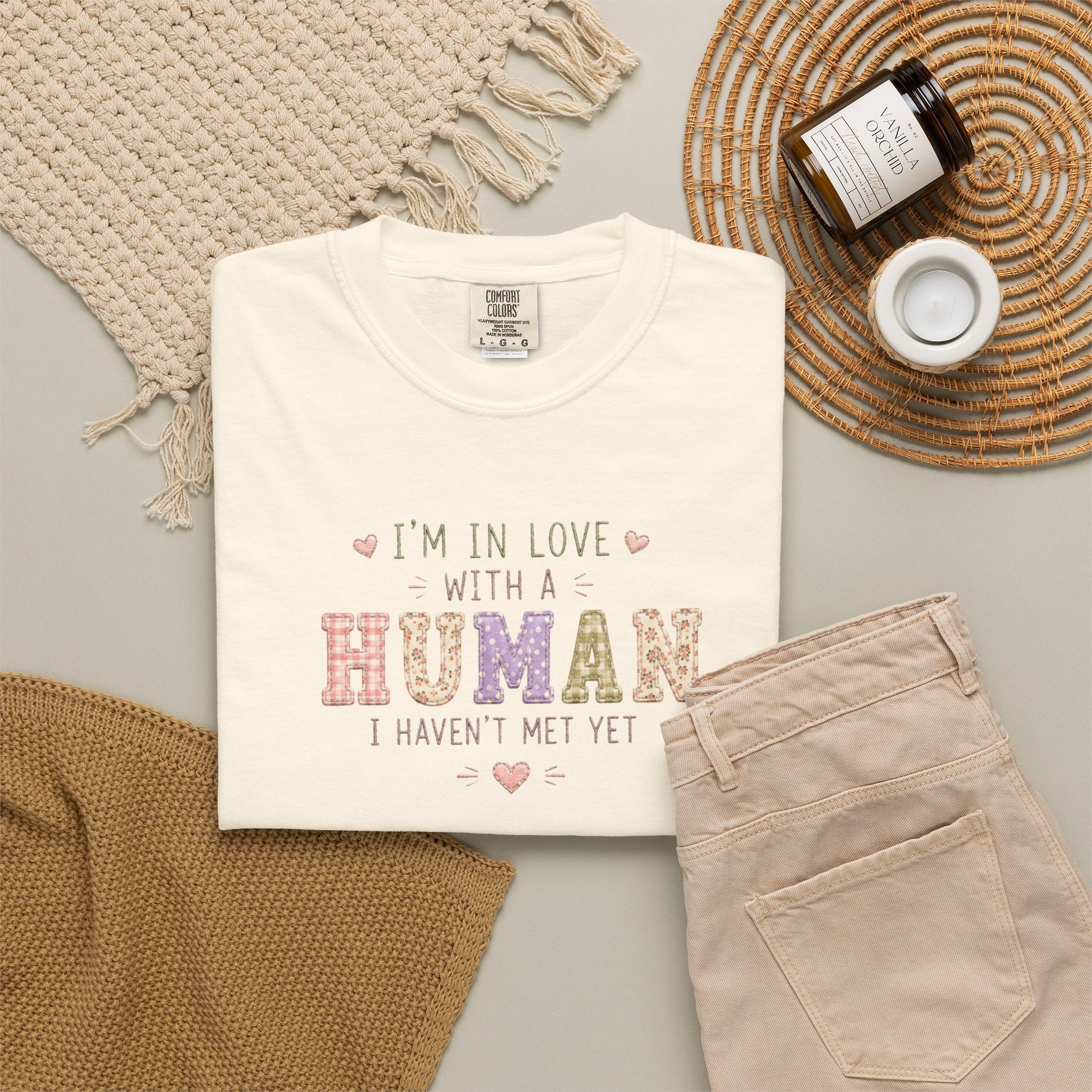I'm in Love With a Human T-Shirt — Cute Pet Lover Tee