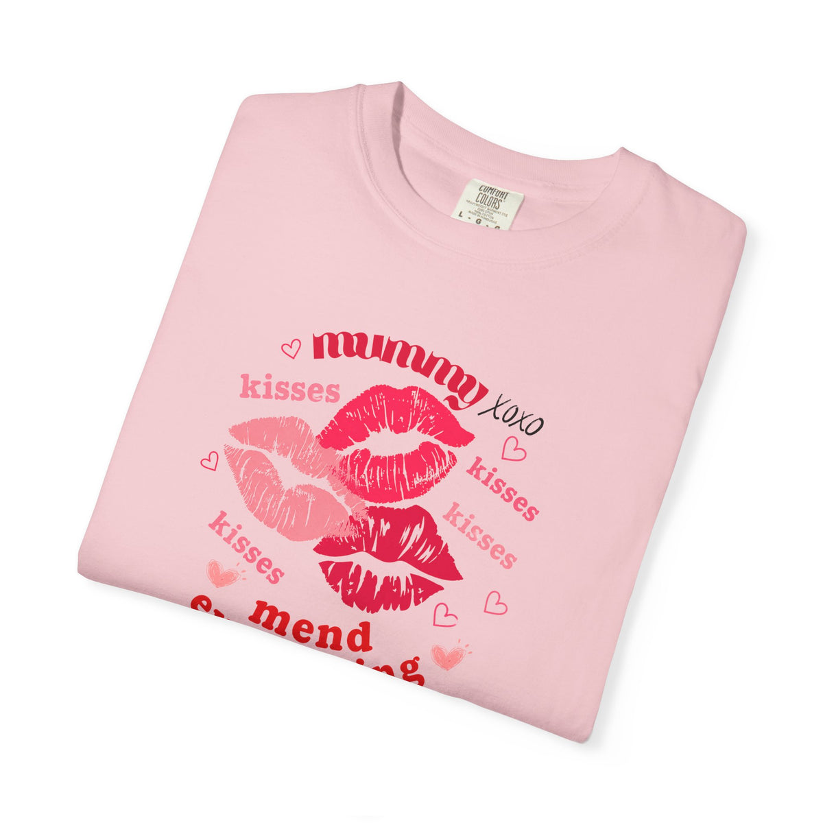 MUMMY — Mend Everything Kiss Print T-Shirt