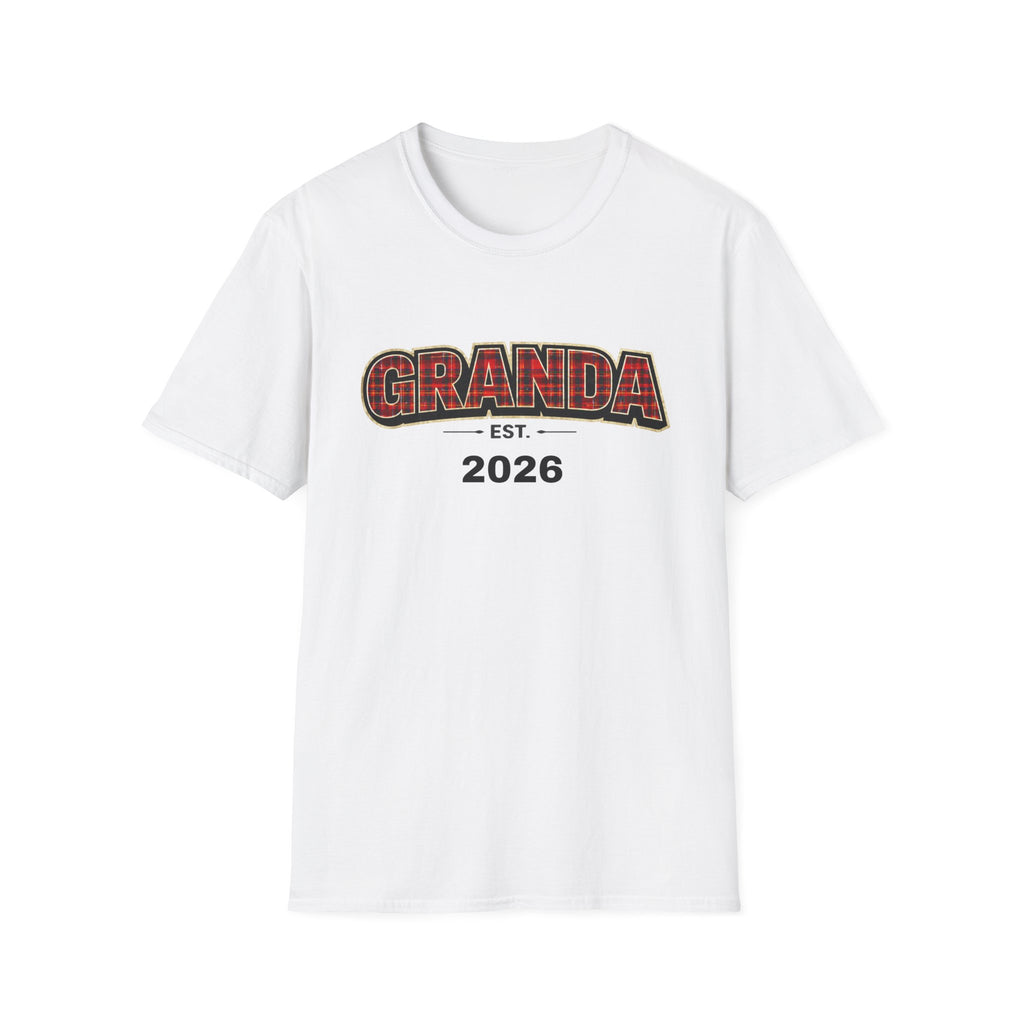 GRANPA Tartan Est- Personalised T-Shirt