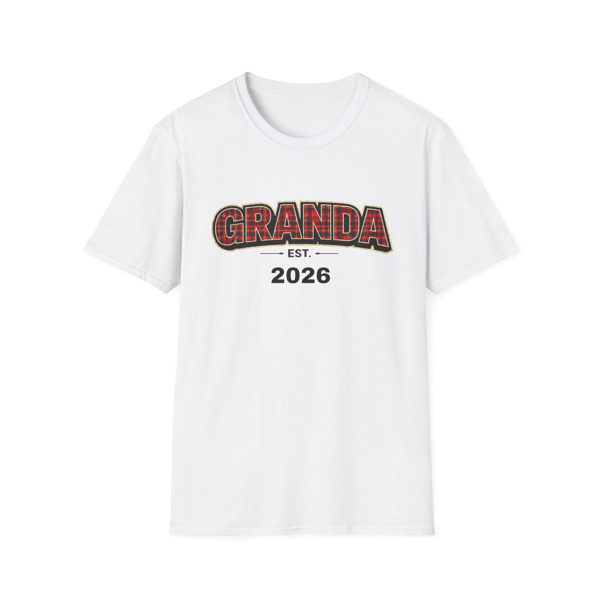 GRANPA Tartan Est- Personalised T-Shirt