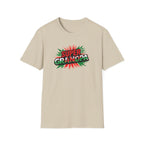 Super Grandpa Welsh Flag/ Wales themed T-Shirt – Retro Comic Gift Tee for Grandfather | Father’s Day & Birthday Present