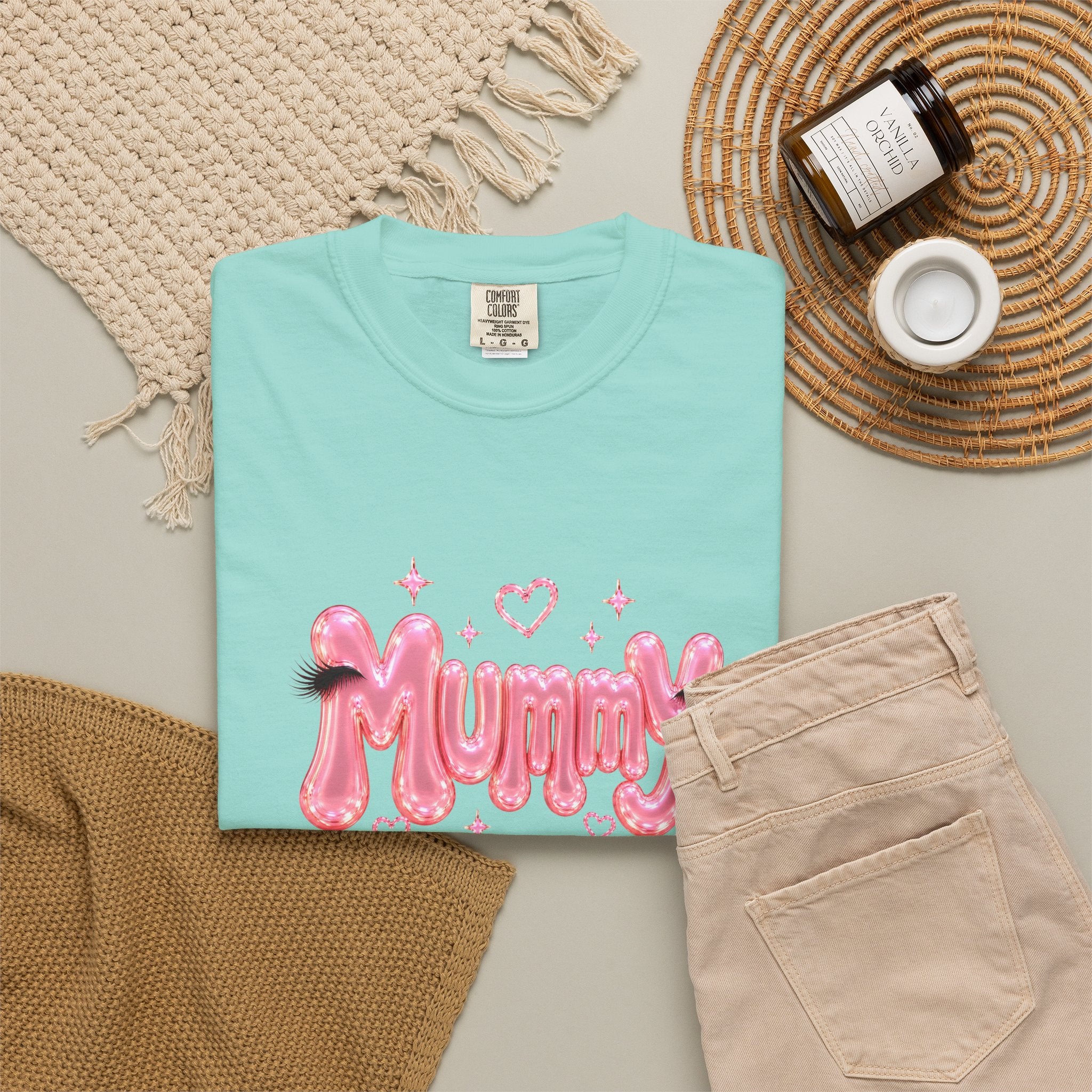 MUMMY Pink Balloon Eyelashes T-Shirt