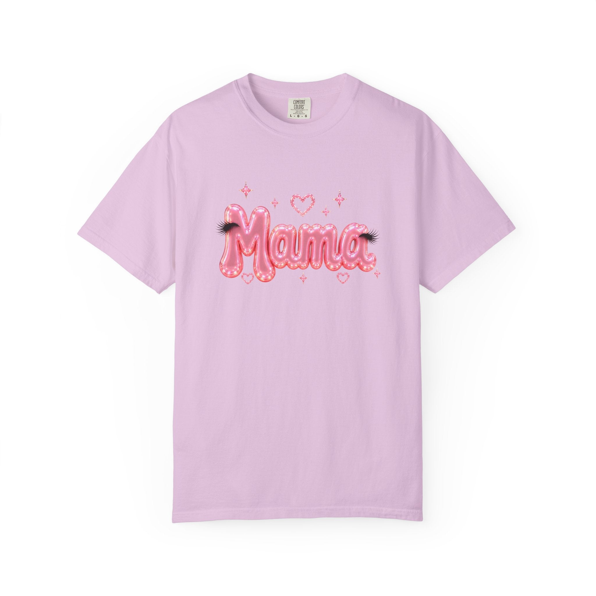 MAMA Pink Balloon Eyelashes T-Shirt