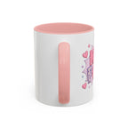 Nana Power Accent Coffee Mug — Cute Pastel 'Nana Power' Ceramic Cup (11/15oz)