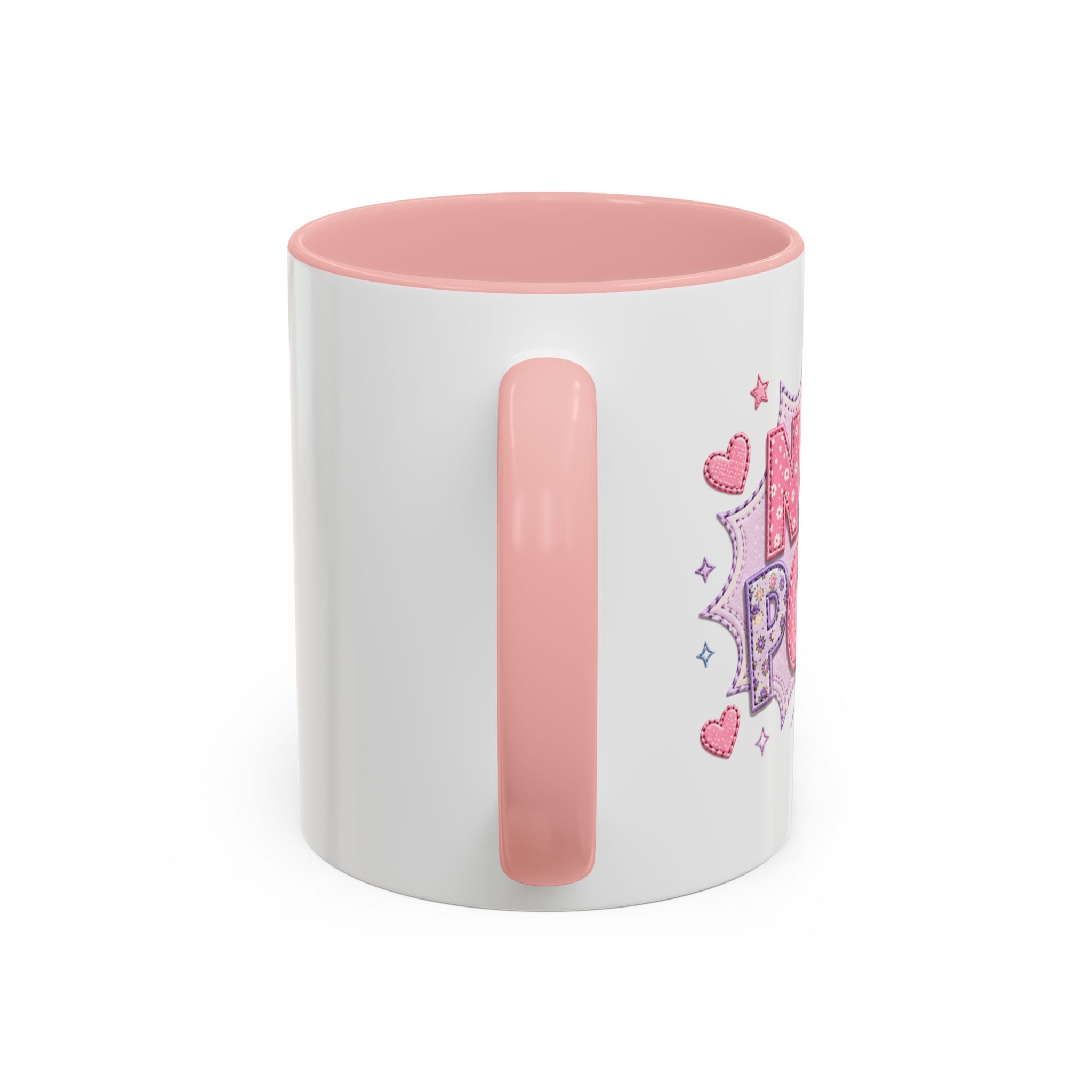 Nana Power Accent Coffee Mug — Cute Pastel 'Nana Power' Ceramic Cup (11/15oz)