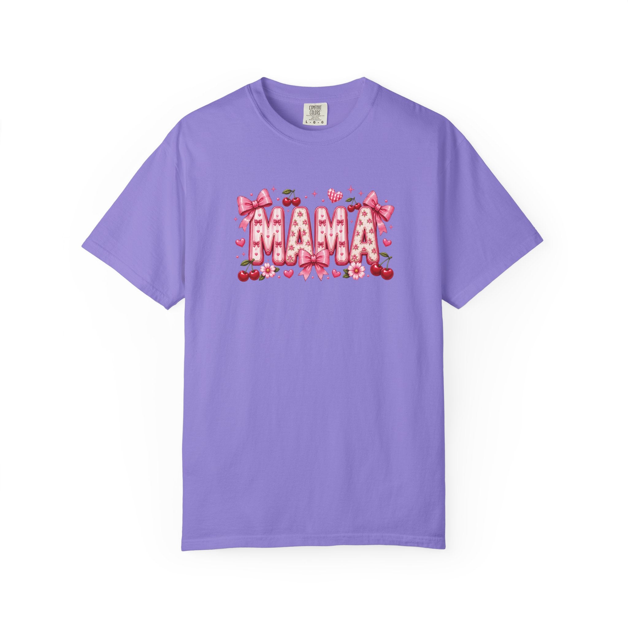 MAMA Floral Heart T-Shirt